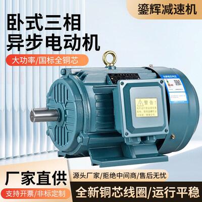YE3-250M-637W卧式三相异步380V电动机全铜国标电机效节能