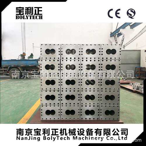 上海65PE/PP/PS塑料造粒机螺杆机筒螺纹元件加工小型平双挤出配件