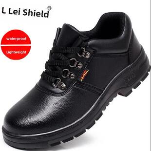 钢头帽 采购产品真皮防水皮鞋 休闲男鞋 男士 防摔 劳动保护鞋