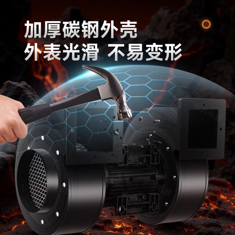 CY双头离心风机低噪音多翼式排抽风机烧烤车风机大功率流风机