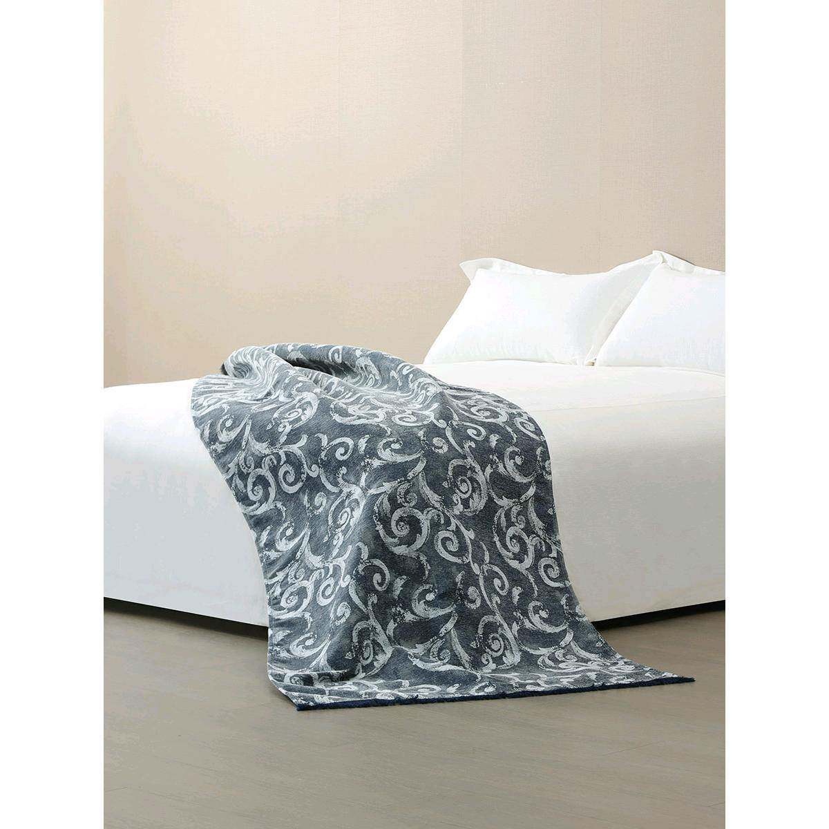 时尚中古风创意提花搭毯酒店民宿样板间床旗床尾巾沙发客厅休闲毯