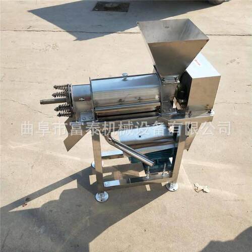不锈钢全自动双道水果蔬菜打浆机 荔枝枇杷去核打浆机 芒果打浆机