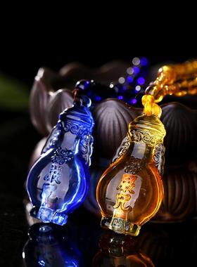 平安新款挂件出入经文吊瓶吊吊坠如意2022琉璃内置项链宝瓶吉祥