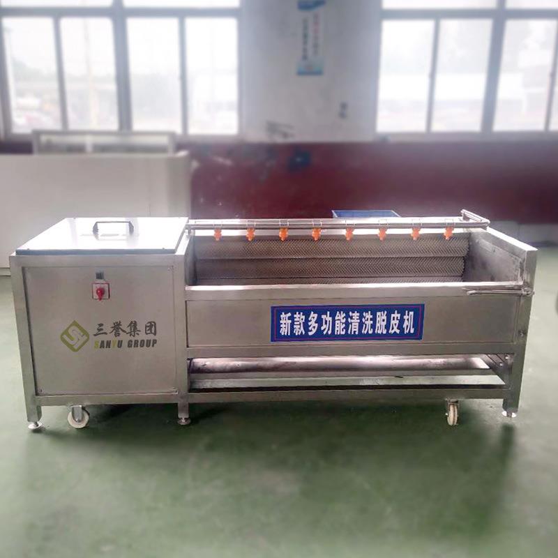 QX-1000贝壳毛刷清洗机 多功能清洗机 生耗清洗机