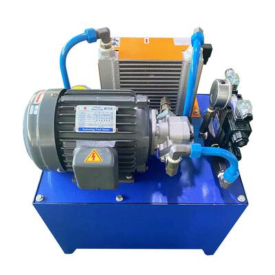 K厂家直销液压站小型高带EUX冷却器液压压系统油箱40L电机1.5W