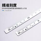 日本亲和角尺不锈钢直角l型宽座木工划线90度加厚拐尺高精度角尺