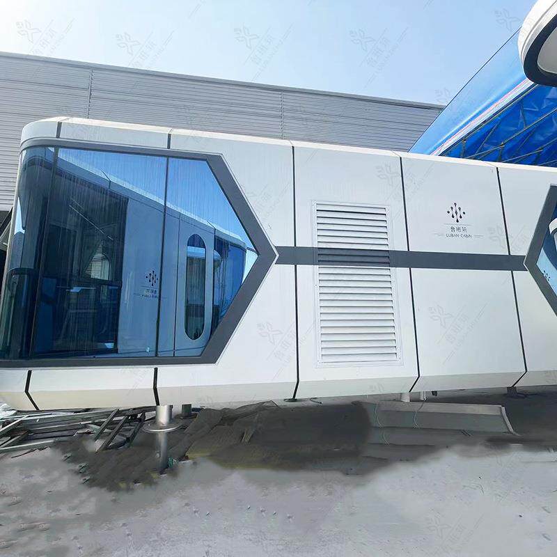 预制集装箱房屋微型模块化抗震平板可移动房子便携式豪华太空舱