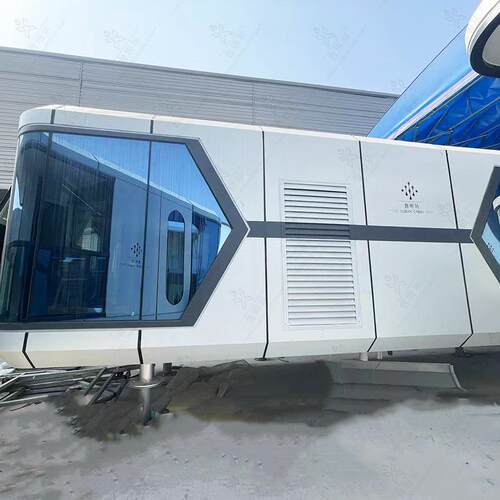 预制集装箱房屋微型模块化抗震平板可移动房子便携式豪华太空舱