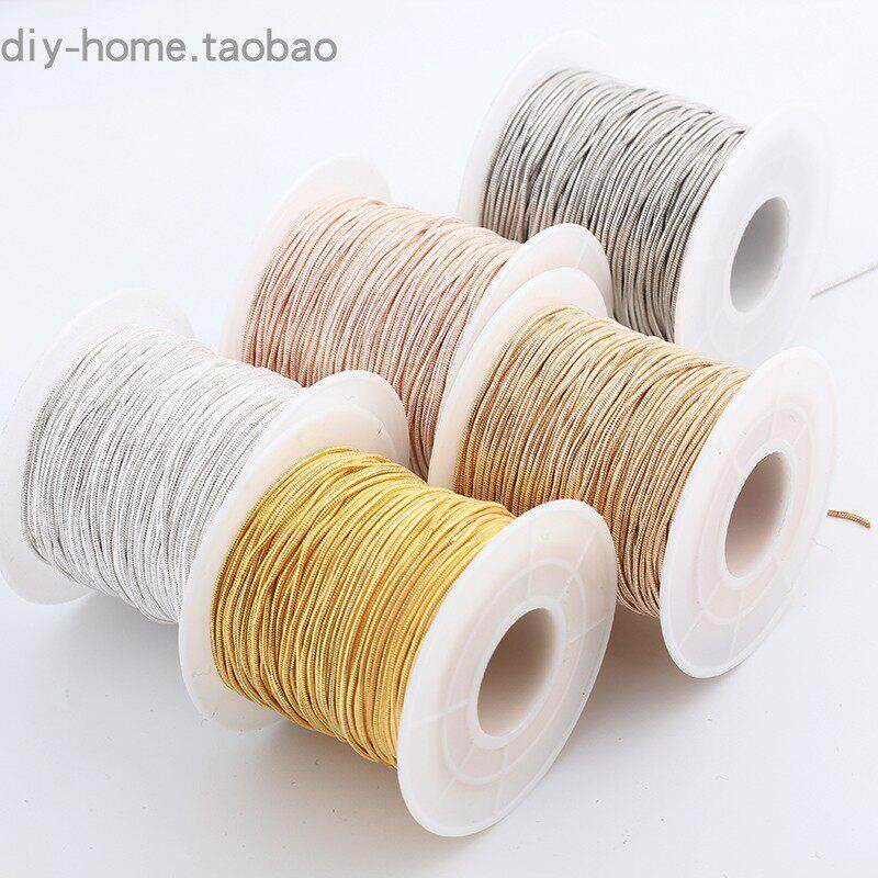 1卷45米 铜链子镀银细链条蛇骨链O字链加密链手工链条diy饰品材料