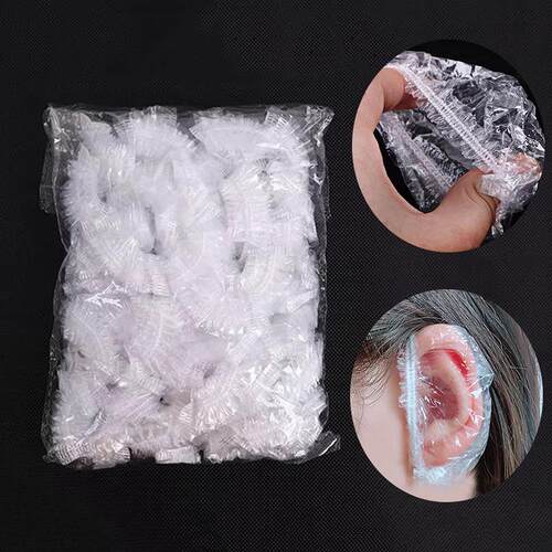 Disposable ear covers for hairdressing, protective ear cover