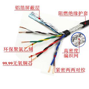 国标RVSP81012芯*0.120.20.30.50.75平方485双绞屏蔽通信线