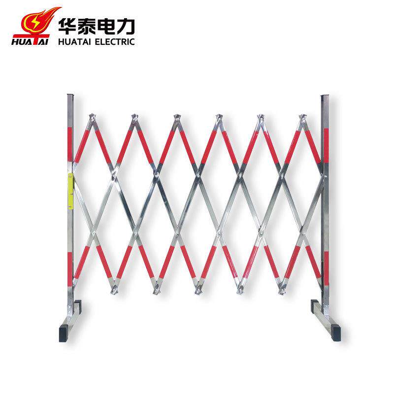 华泰不锈钢伸缩安全围栏可移动片式收缩栅栏不锈钢围栏1.2*2.5米