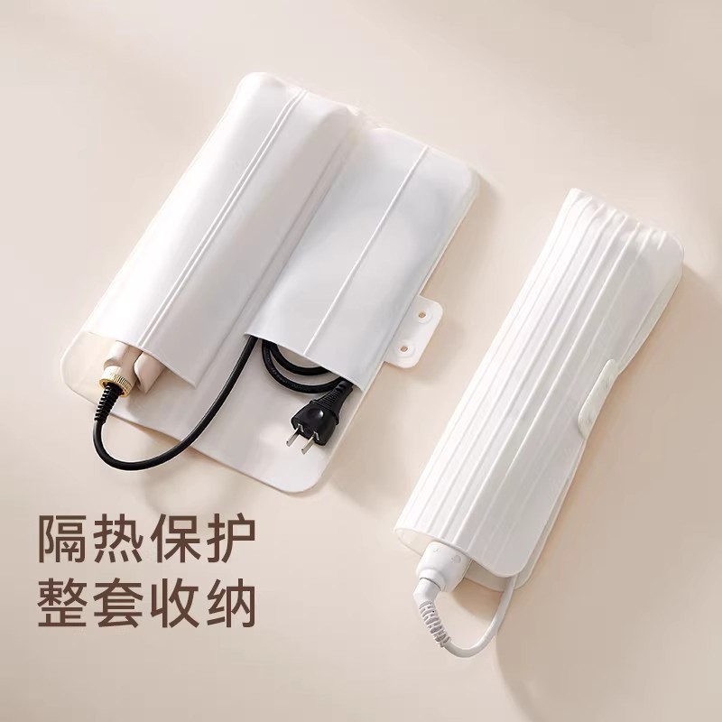 卷发棒收纳包直发器隔热防烫垫旅游硅胶旅行便携电卷套夹板保护套