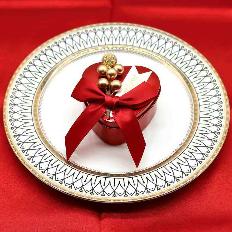 高档新款心形马铁口礼喜糖盒子礼创意品糖果盒个性喜糖包装婚庆中