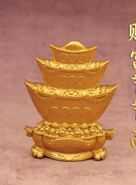 沙金色富贵节节高财富节节高财富高升工艺品开业家居装饰礼品摆件