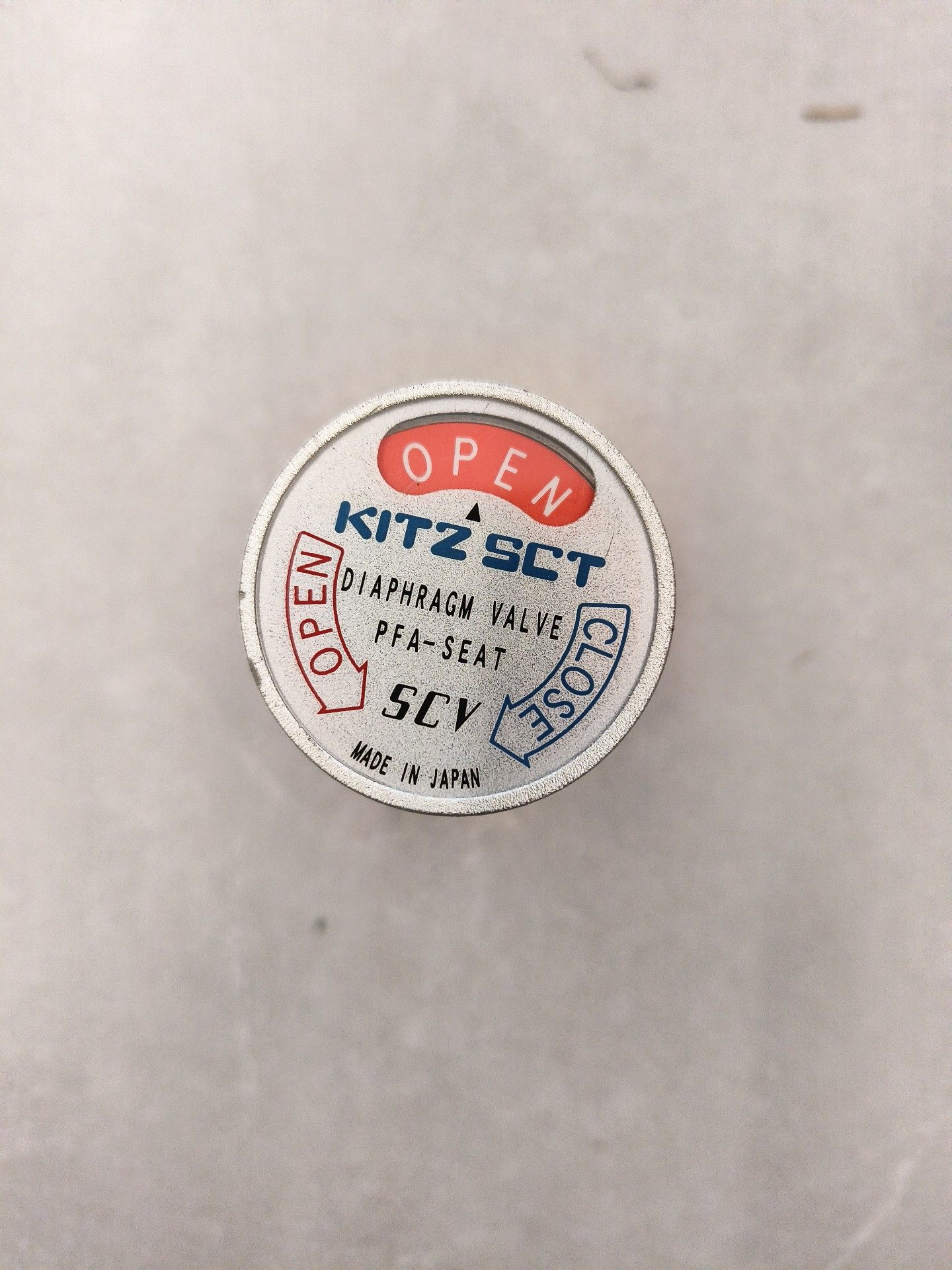 日本进口 1/4VCR 手动隔膜阀