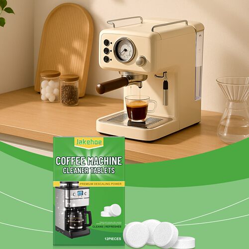 Jakehoe Coffee Machine Cleaning Tablets - Effervescent table