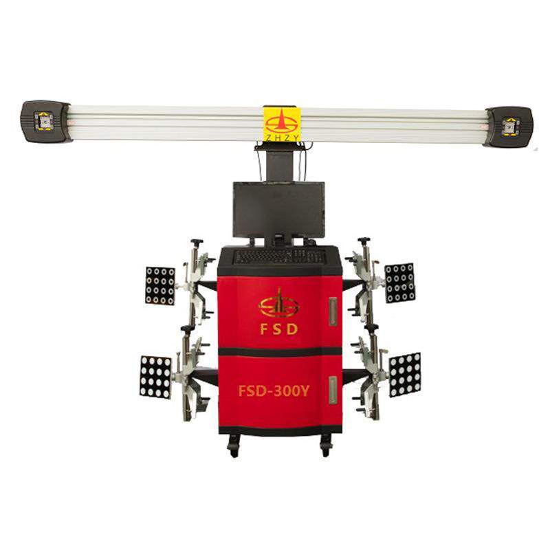 珠海富仕达系列FSD-300Y智能车轮3D四轮定位仪检测工作台