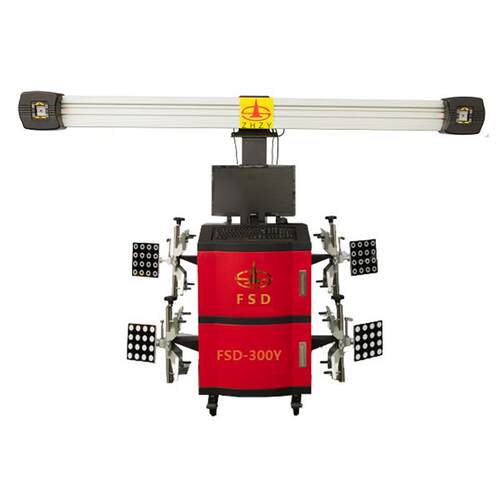珠海富仕达战鹰系列FSD-300Y智能车轮3D四轮定位仪检测工作台