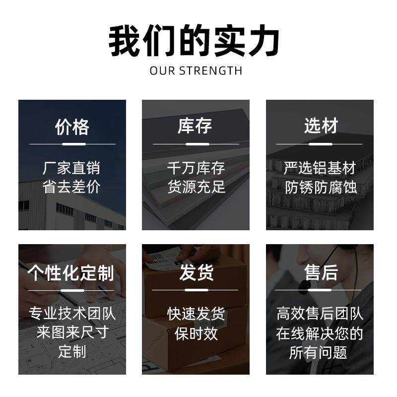 隔蜂窝大板铝蜂窝板音合板铝单板铝板材门复芯330板板隔断背防火