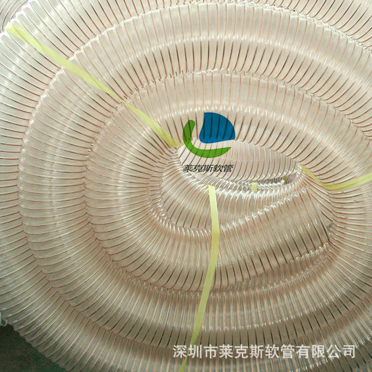 PU钢丝管作为抗磨损保护管可生产成食品级软管