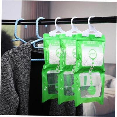 10 Bags Dehumidifier, wardrobe desiccant, moisture repellent