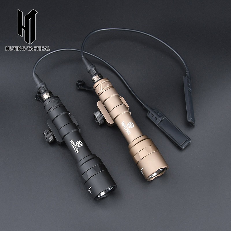 M600U金属强光战术手电筒沃德森LED照明手电筒铝合金长亮尾盖M300