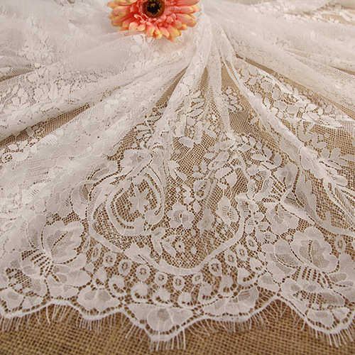 北欧乡村白色花边蕾丝桌布 睫毛蕾丝花边 婚礼庆典装饰蕾丝面料,居家布艺,花边,淘宝优惠券,粉丝福利购,淘宝优惠卷