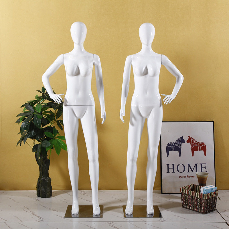 模特道具女全身人体假人台仿真模型橱窗婚纱女装内衣服装店展示架
