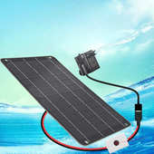 鱼池5v小型直流花园抽水机循环喷泉户外庭院假山太阳能12v潜水泵