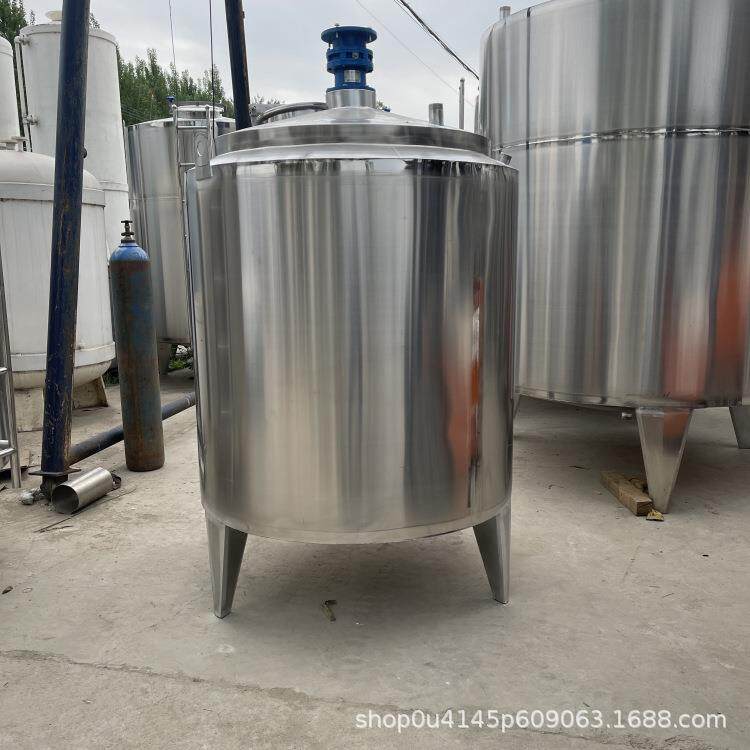 单层搅拌罐1吨不锈钢搅拌机洗衣液车用尿素洗洁精液体搅拌罐
