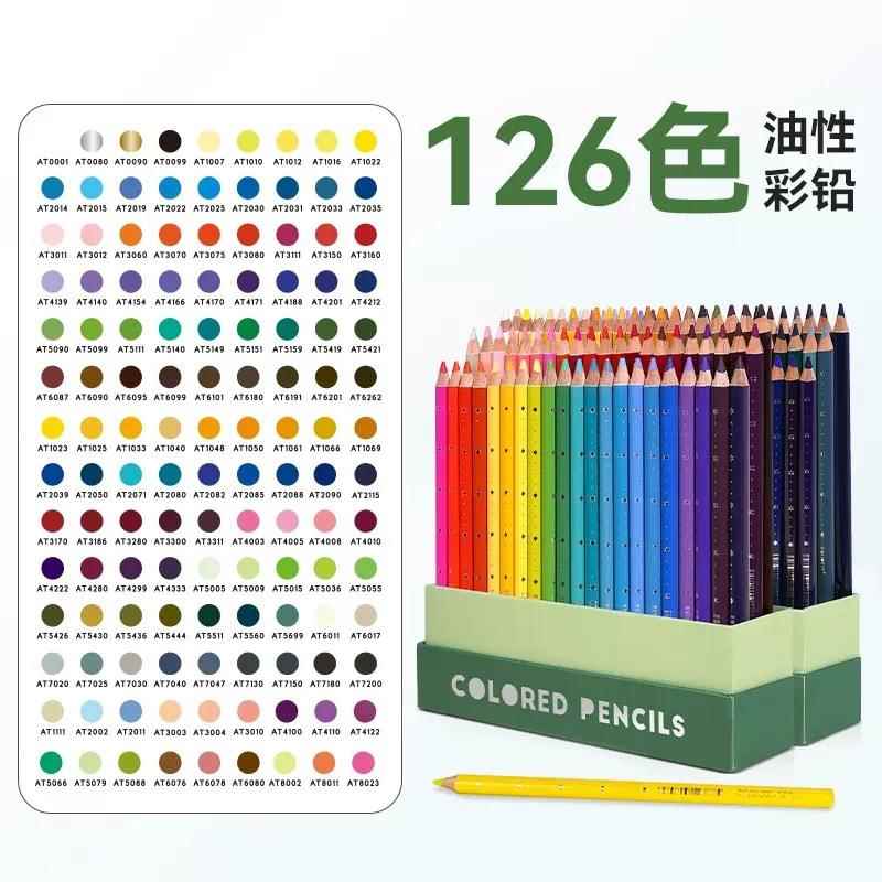 Arrt阿泰诗48/业72/126色油性彩铅美x术画画专彩铅笔ACP-001-手绘图片