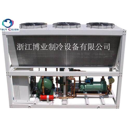 大型冷库蒸发器FNVB300箱式V型冷凝器带风机