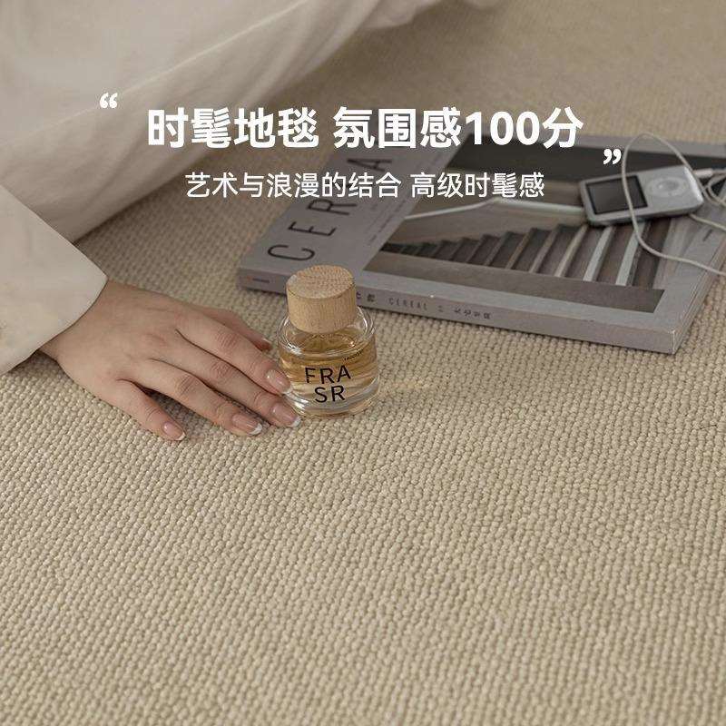 新西兰羊毛地毯高端家居现代极简风轻奢高级卧室地垫客厅2025新款