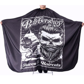 理剪美发围布发廊专用店个性 防水专业高档烫染抖音网红 潮不沾带袖