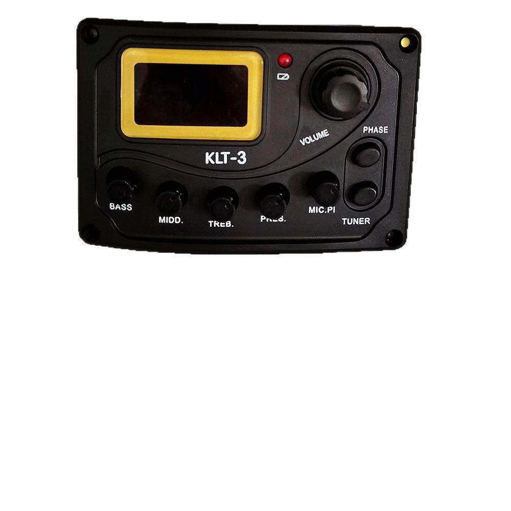 KLT-3民谣古典拾音器KLT-1带液晶调音屏木吉他拾音器电箱