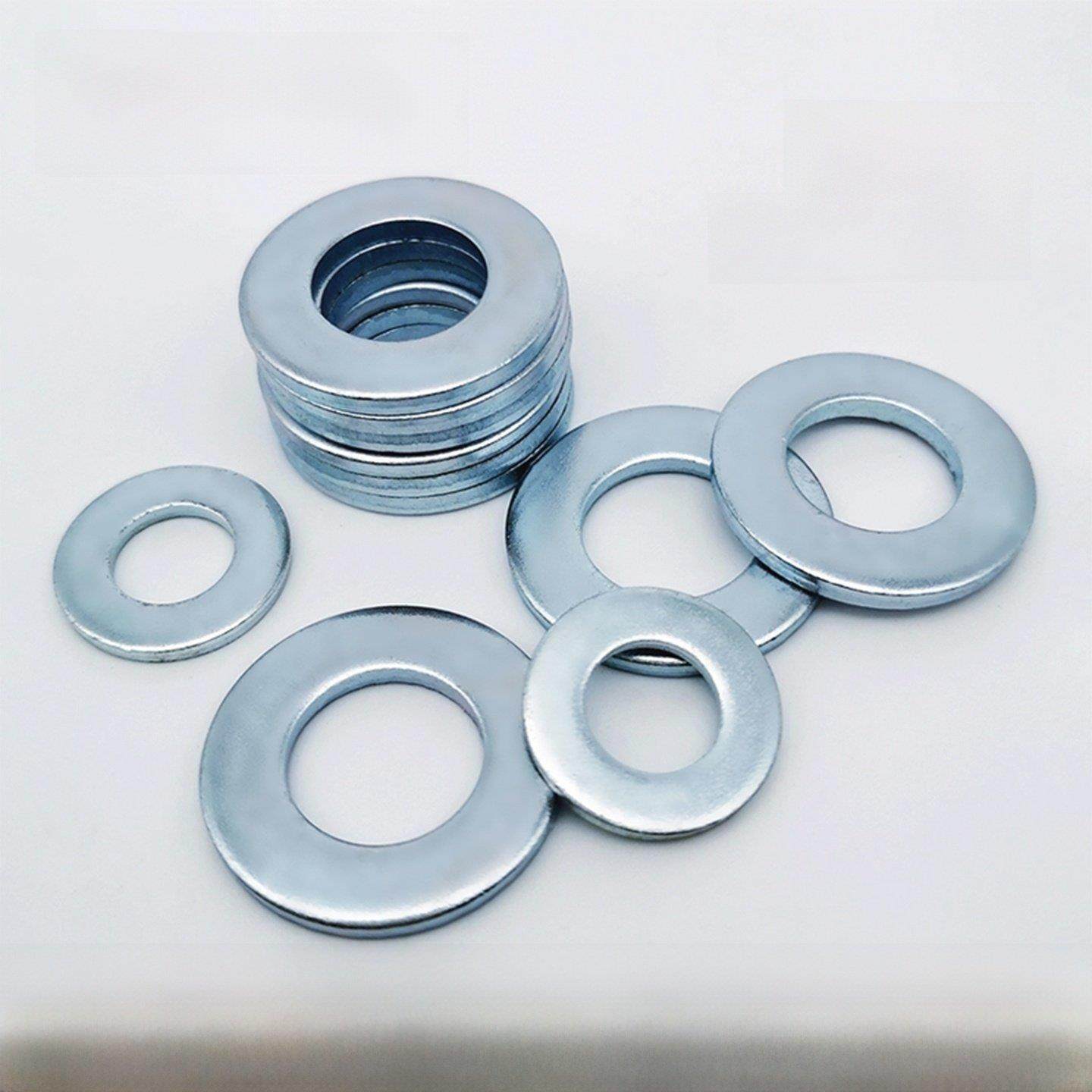 标准铁镀锌平垫圈金属垫圈介子放大螺丝垫圈M5M6M8M10M12M16,五金/工具,垫圈,淘宝优惠券,粉丝福利购,淘宝优惠卷