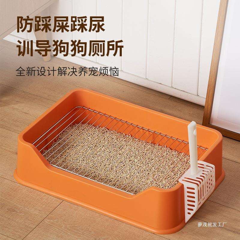 宠物清洁用品配件狗厕所不锈钢网格易清洗防踩屎铁网狗狗厕所隔网
