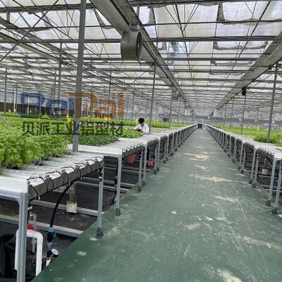 农业床VIT温设室加温的研发潮汐铝合金移动框苗架图纸计工机厂