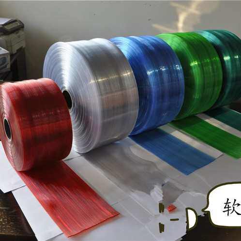 夏季空调门帘透明塑料PVC挂帘挡风隔热防蚊软玻璃皮窗帘厂家批发