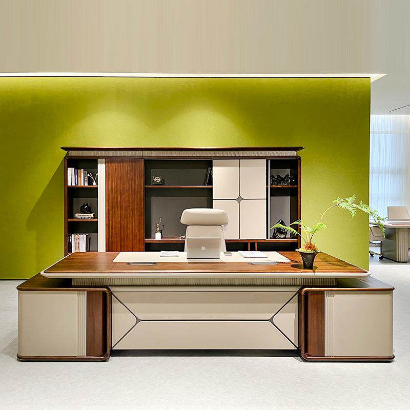 老板办公桌老板桌高档新中式复古董事长总裁领导大班台电脑桌书桌