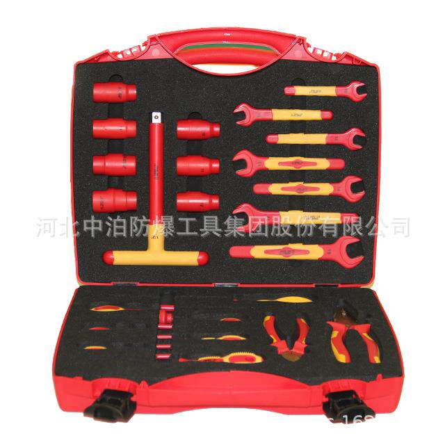 防爆工具防爆组合套装工具油库18 25 28 无火花排爆组合工具箱套