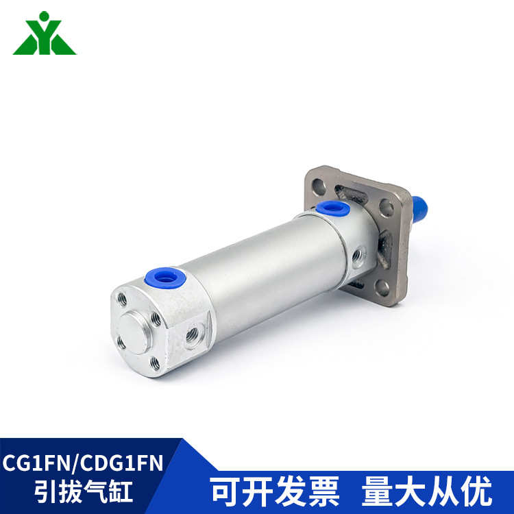 CG1FN20/CDG1FN20-50-75-100-150-200Z带法兰板气缸 CG1FA/CDG1FA