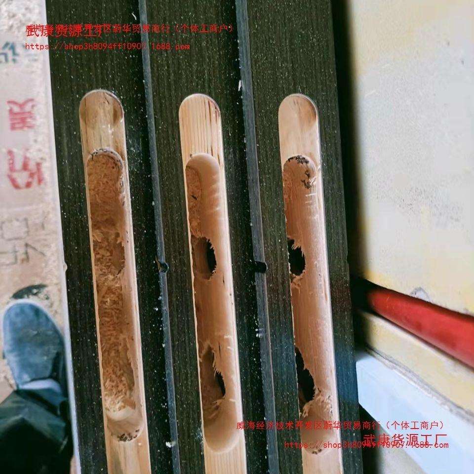 木门开锁孔分体锁连体锁模具电木铣雕刻机锣机六代开锁孔模具直销