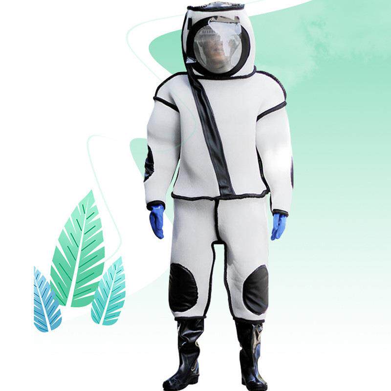 马蜂服连体加厚防蛰散热防防蜂服防蜂衣全套透气蜂衣抓马蜂耐磨