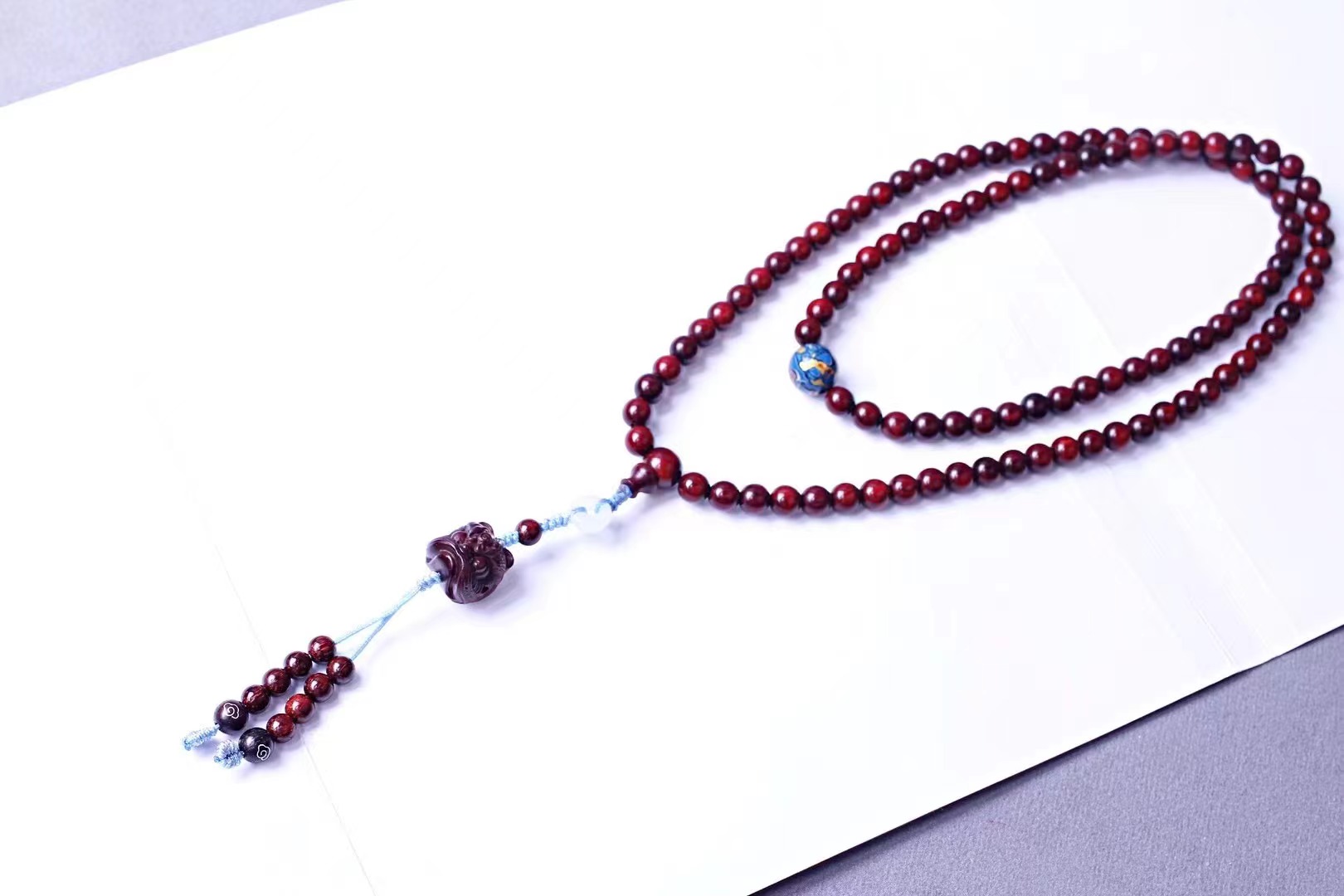 【醒狮】小叶紫檀0.6佛珠文玩手串念珠手链项链情侣趣味收藏送礼