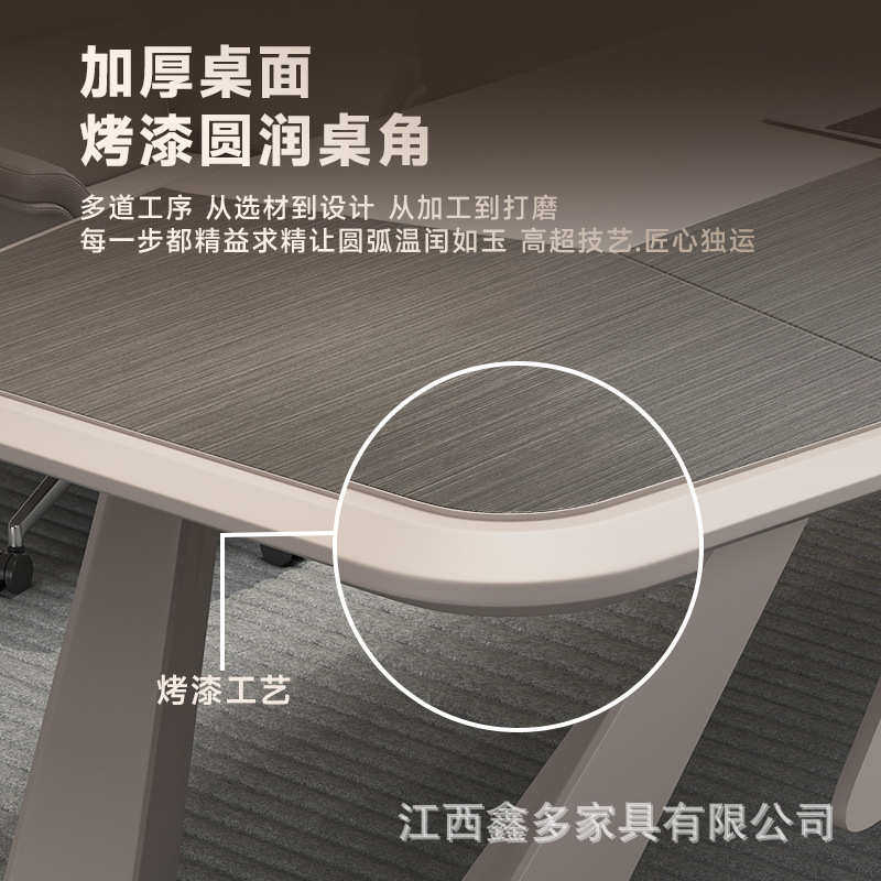 董事长桌椅总裁现代办公室组合经理轻大班老板办公桌奢桌台简约桌