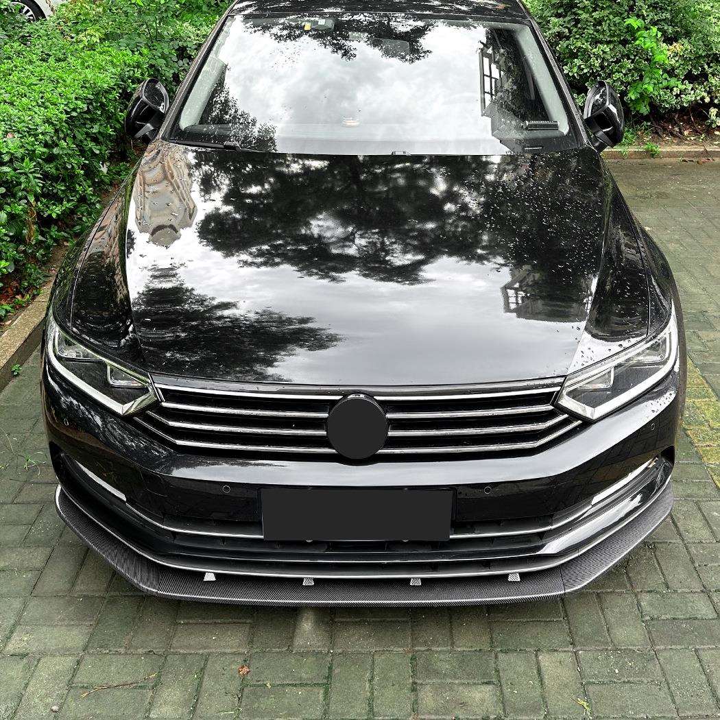 适用大众蔚揽 迈腾(欧版帕萨特)Passat B8前杠前铲前唇跨境改装