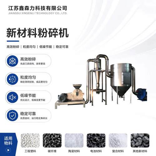供应医碳酸锂超微粉碎机新材料超微粉碎机工业粉末超细磨粉机