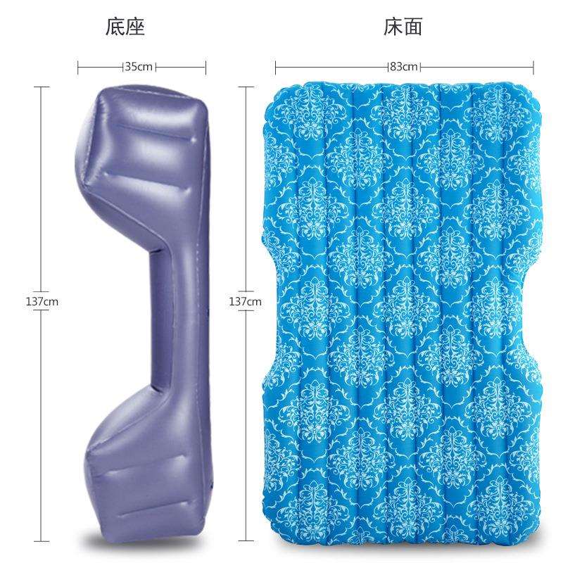 分体车载床汽车户外旅行充气床车充气床垫车用充气垫露营充气式